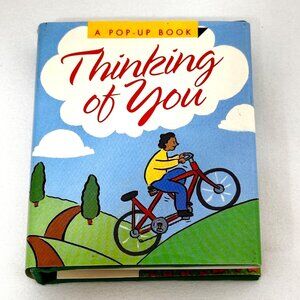 Rare Miniature "Thinking of You" Pop Up Book (Vintage 1997)